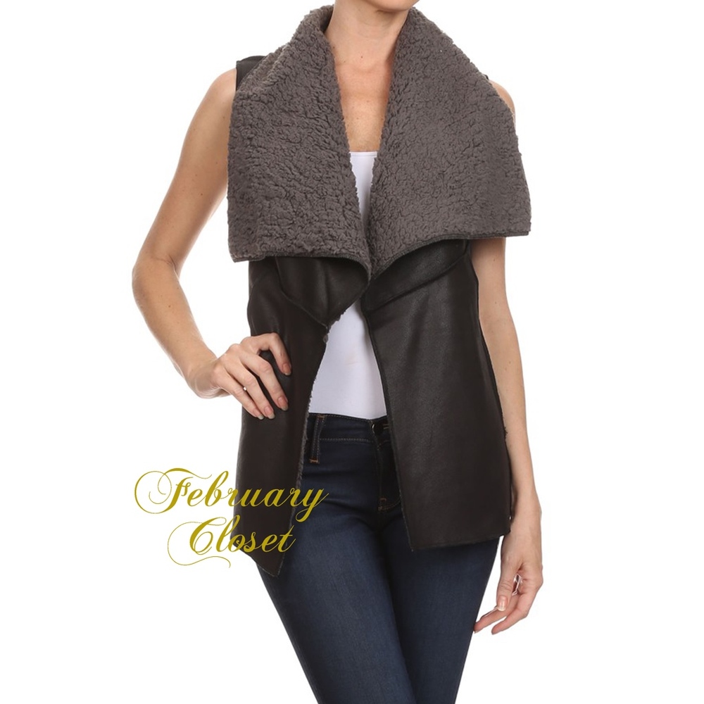 Shearling Lined Vest 5⭐️Rated